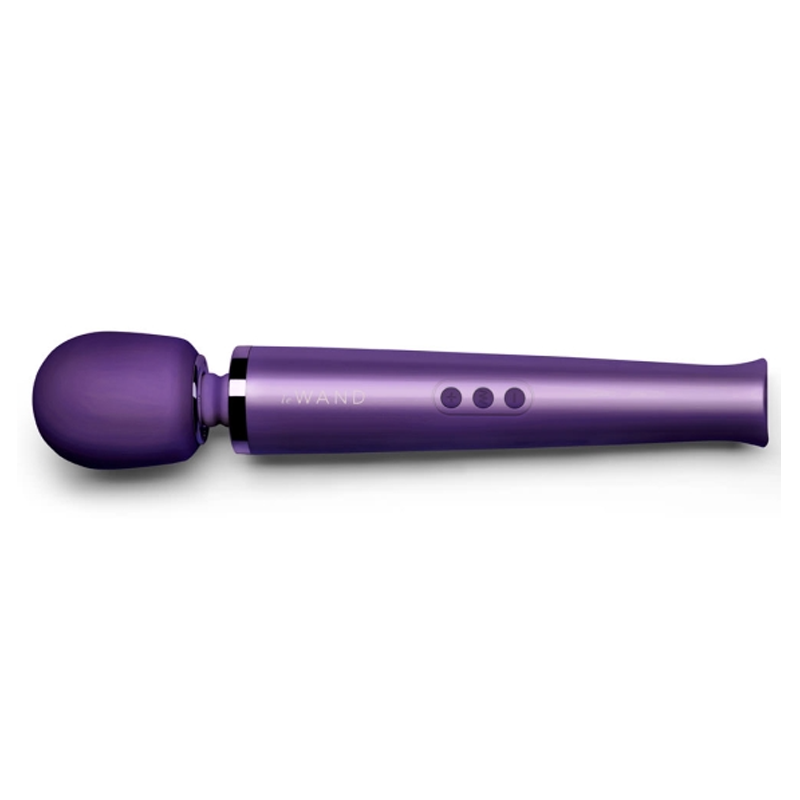 Rechargeable Vibrating Massager - Purple - Red Velvet Boutique