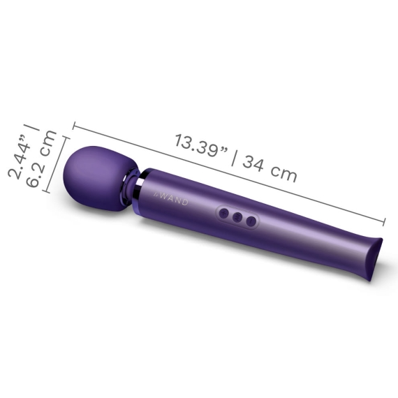 Rechargeable Vibrating Massager - Purple - Red Velvet Boutique