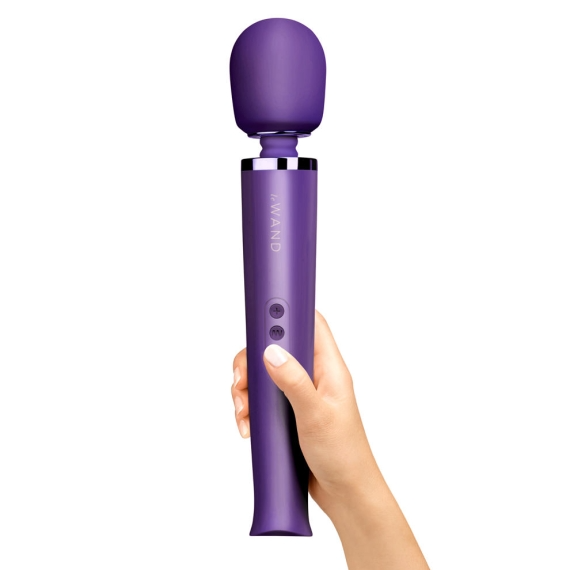 Rechargeable Vibrating Massager - Purple - Red Velvet Boutique
