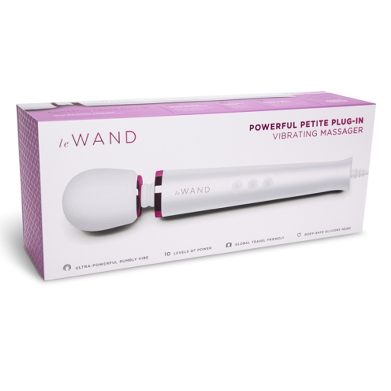 Powerful Petite Plug-In Massager - White - Red Velvet Boutique