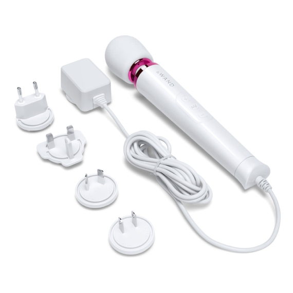 Powerful Petite Plug-In Massager - White - Red Velvet Boutique