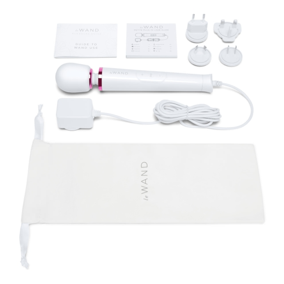 Powerful Petite Plug-In Massager - White - Red Velvet Boutique
