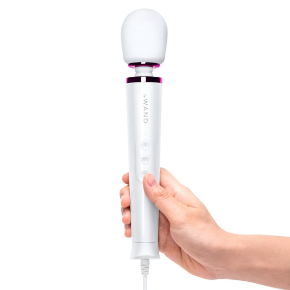 Powerful Petite Plug-In Massager - White - Red Velvet Boutique