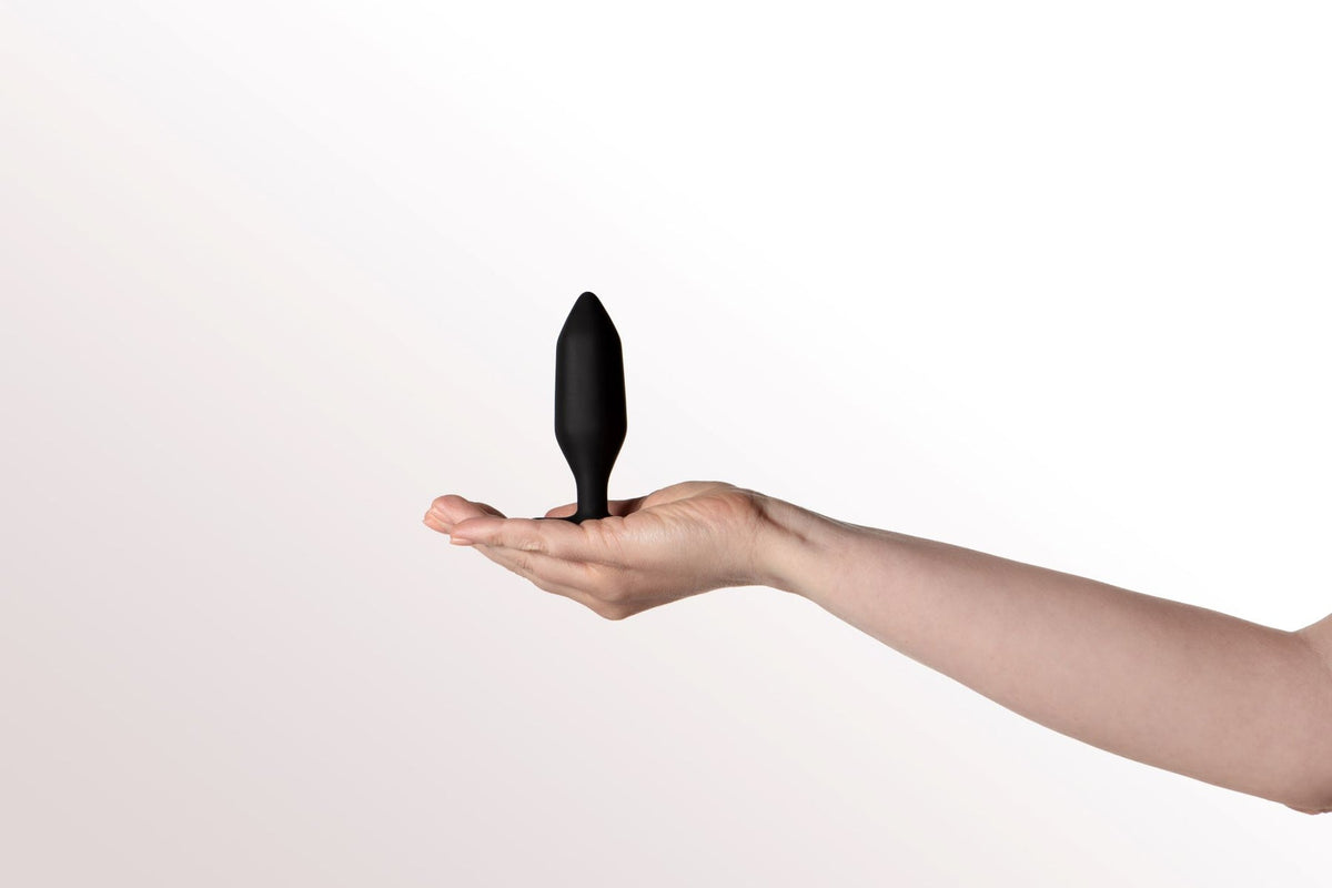 Onyx Vibrating Butt Plug Black - Red Velvet Boutique