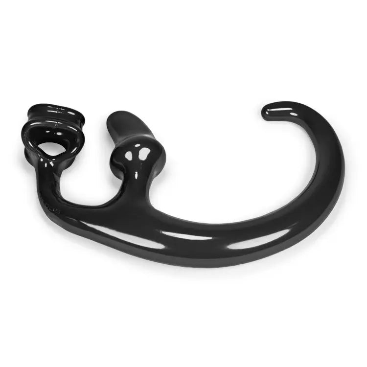 ALIEN TAIL, butt plug + sling, BLACK OXBALLS