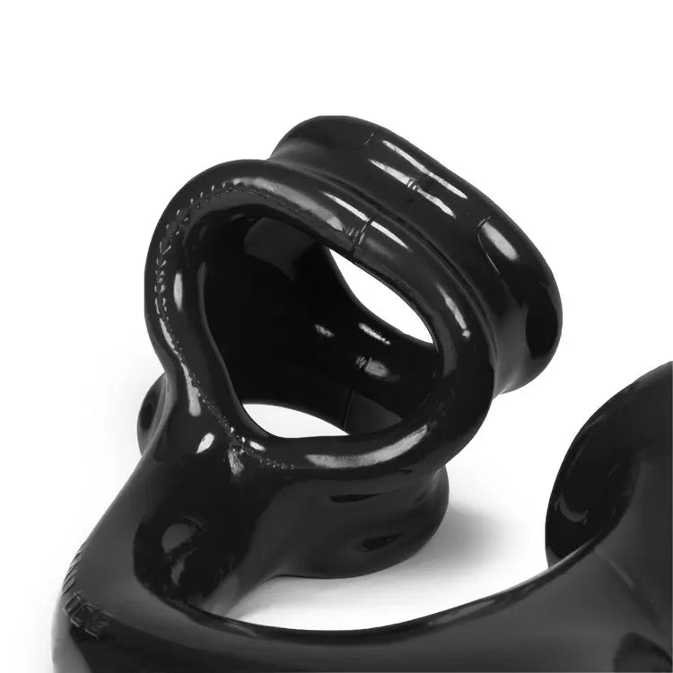 ALIEN TAIL, butt plug + sling, BLACK OXBALLS