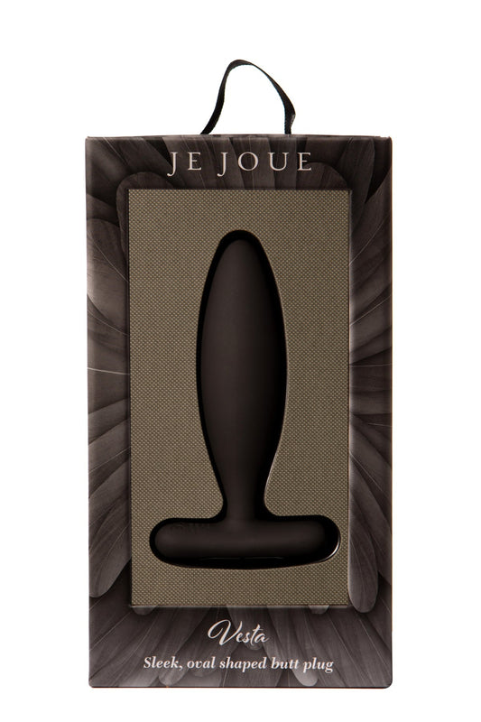 Vesta Vibrating Butt Plug Black - Red Velvet Boutique