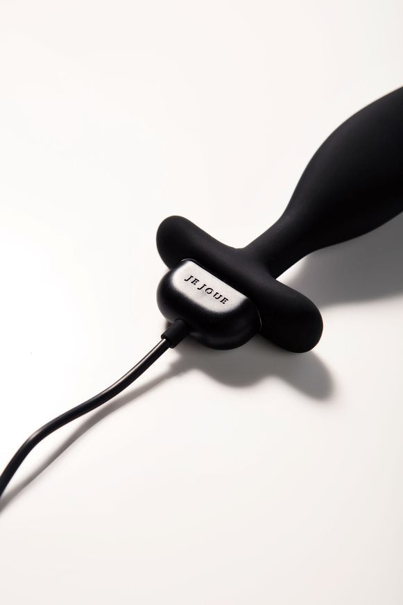 Vesta Vibrating Butt Plug Black - Red Velvet Boutique